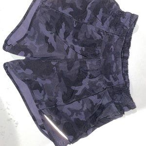 Lulu Lemon Camo Tracker Short